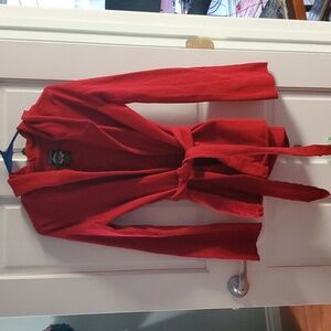 Lucky Brand Red cardigan size S